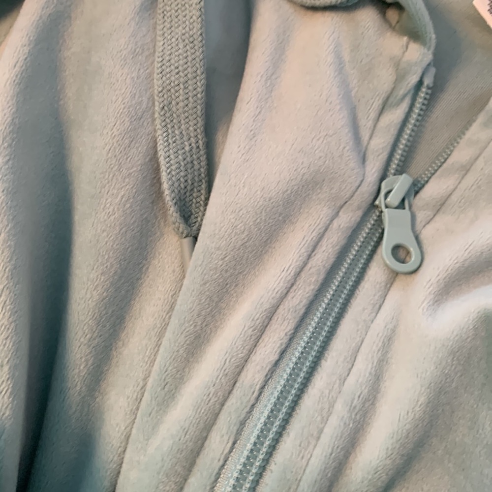 XXL Aerie offline velour oversized Zip up hoodie sweatshirt - Picture 5 of 5